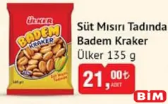 ÜLKER SÜT MISIRI TADINDA BADEM KRAKER 135 G
